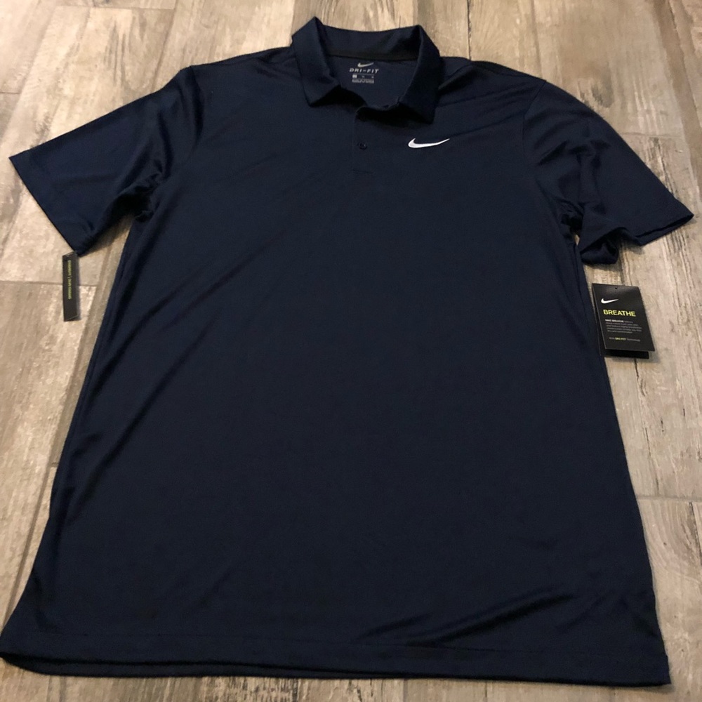 Men’s Nike polo navy blue NWT 3x, 2X, xl, and L